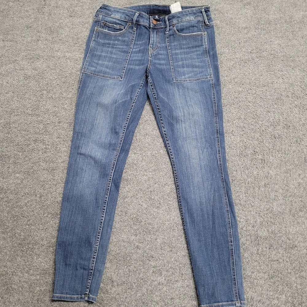 True Religion Jeans Womens Size 29 Blue Skinny Fit Medium Wash Stretch Casual